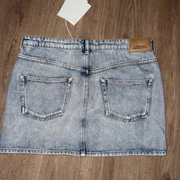 Isabel Marant Light Blue Denim Skirt - Picture 2 of 3